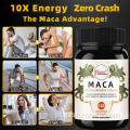 Maca orgânica suporta cápsulas de extrato de raiz da maca de energia